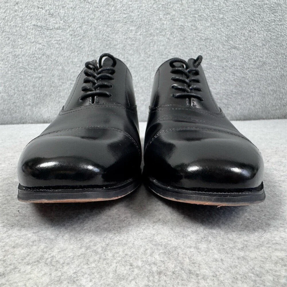 Florsheim Carino Men's Size 7N Oxford Dress Shoes Black Cap Toe Lace Up